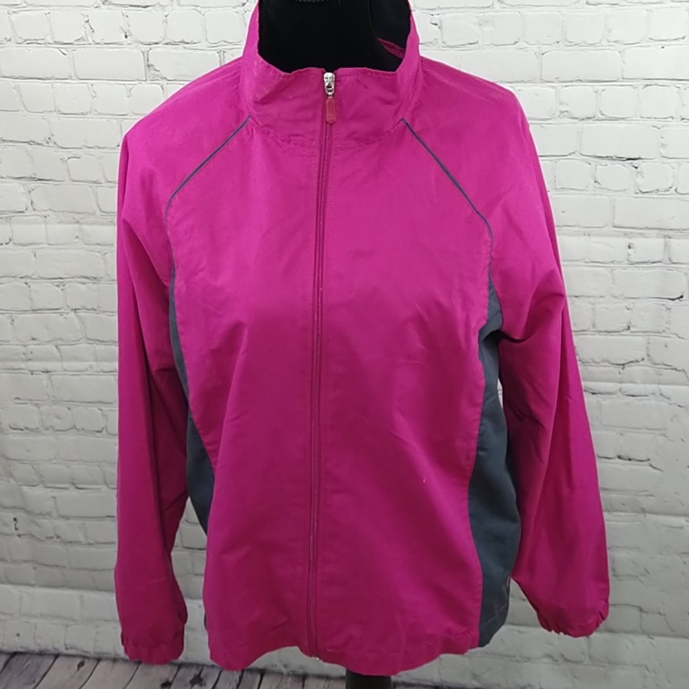 Danskin Lightweight Zippered Jacket Windbreaker